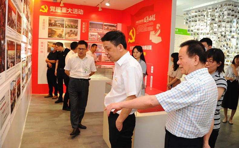 浙江省工商聯(lián)黨組成員、副主席林建良一行到圣奧開(kāi)展主題黨日活動(dòng)