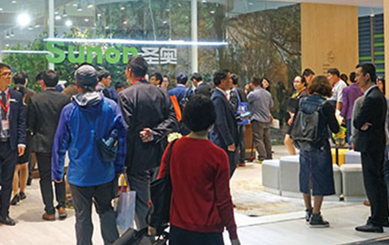 圣奧亮相第三十九屆中國(廣州)國際家具博覽會辦公家具展
