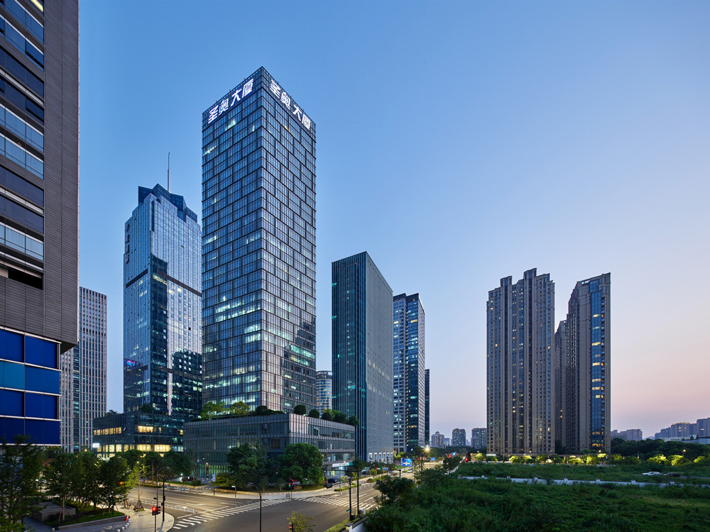 圣奧辦公家具總部圣奧中央商務大廈