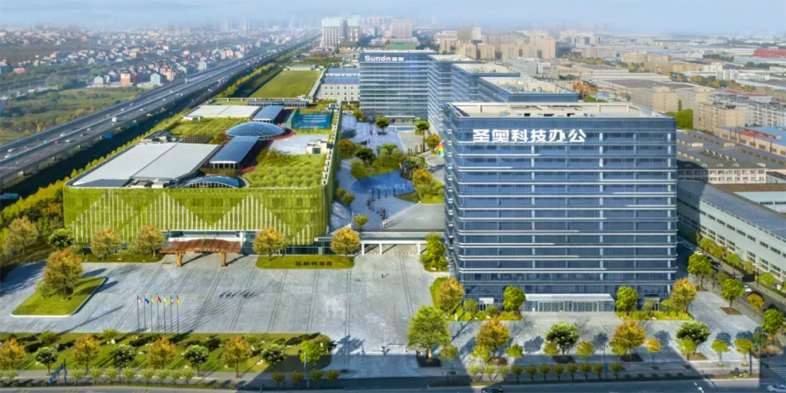 圣奧科創園基地展示效果圖